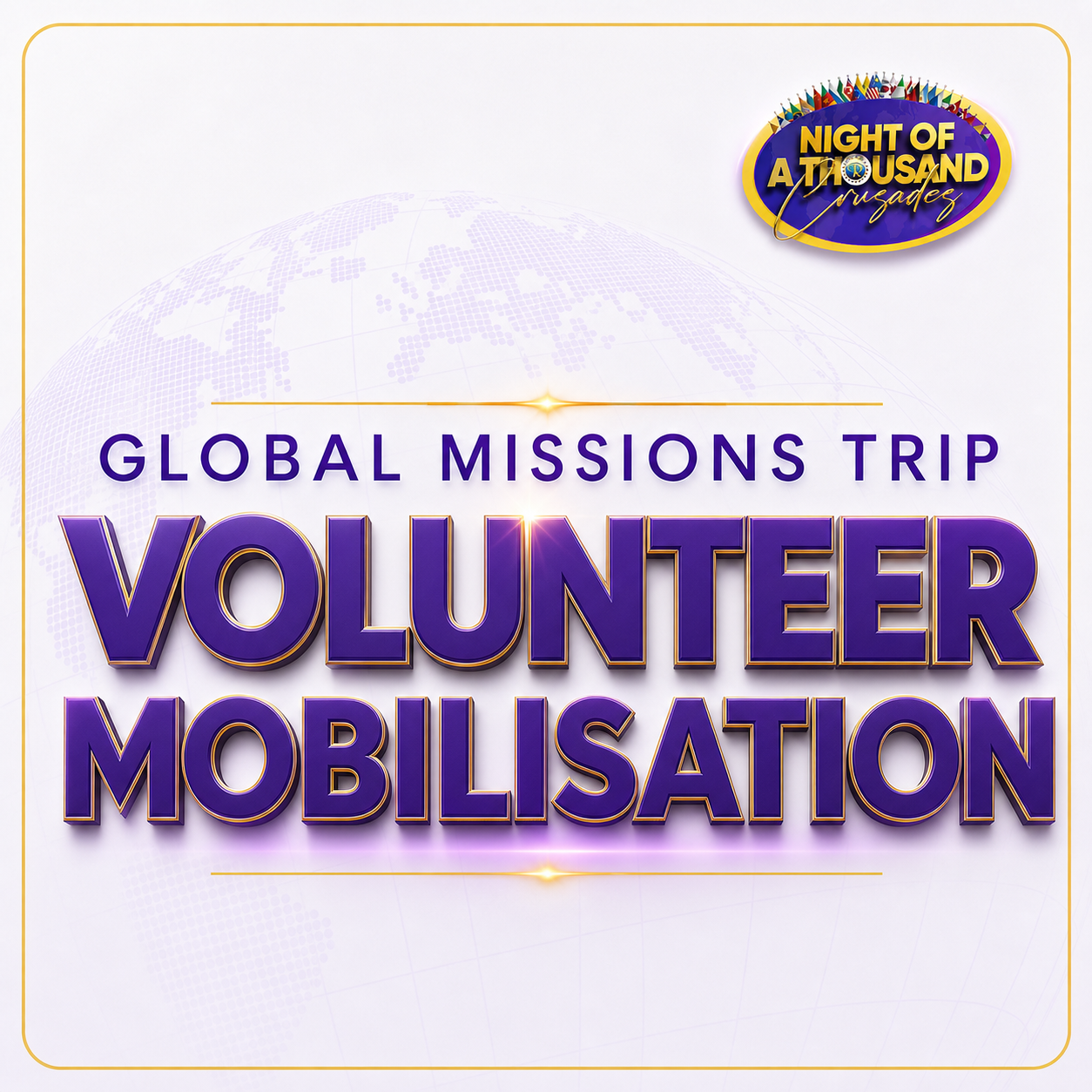 Global Missions Trip Volunteer Mobilisation