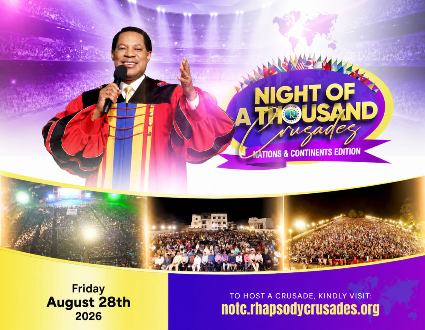 Night of a Thousand Crusades, Nations and Continents Edition, with Pastor Chris
